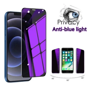 3 Pack Film Anti-Blue Light Screen Protector For iPhone 15 Pro Max 14 13 12 - Picture 1 of 16