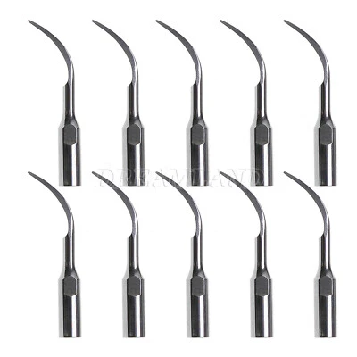 10X Dental Piezo Ultrasonic Perio Scaler Tip PD1-T Ajuste DTE Satelec Pieza de - Image 1 of 4