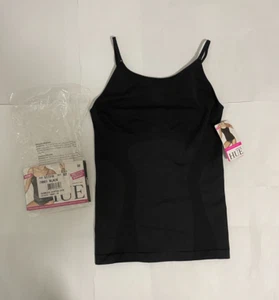 HUE Semaless Shaping Cami Black U17316 Size M - e168 - Picture 1 of 4