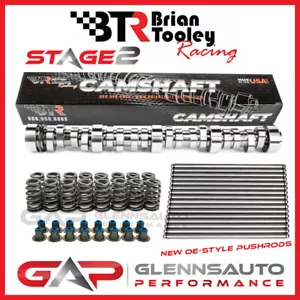 Brian Tooley Racing (BTR) Stage 2 LS Truck Cam Kit & OE Pushrods - 4.8/5.3/6.0 - Picture 1 of 3