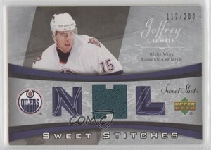 2006-07 Upper Deck Sweet Shot Sweet Stitches /200 Joffrey Lupul #SS-JL
