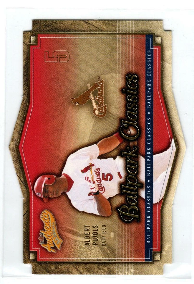 2004 Fleer Authentix Ballpark Classics #4 Albert Pujols - Image 1 of 1