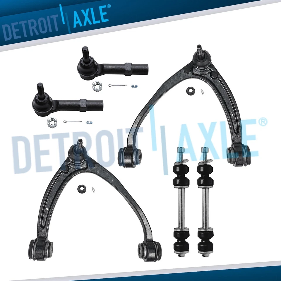 Brazos de control superiores delanteros 6 piezas barras estabilizadoras barras de amarre para Escalade GMC Yukon XL 1500 Foto 1 de 4