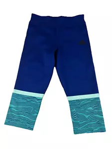Adidas Climalite Leggings Ropa Activa Azul Juvenil Talla 14/15Y Cintura Talla 26” - Imagen 1 de 10