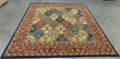 MULTI / BURGUNDY 10' X 10' Square Cut on Rug Less Price 1172593416 HG911A-10SQ - Image 1 of 4