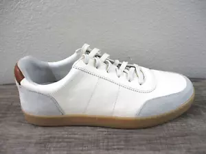 Allen Edmonds Sneaker Mens 10 D White Liam Minimalist Low Top Casual - Picture 1 of 15