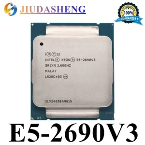 Intel Xeon E5-2690V3 SR1XN 2.6GHz 12-Core HT Processor Socket 2011-3 OEM CPU X99 - Picture 1 of 2