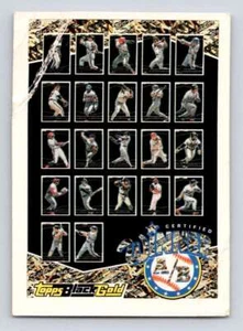 1993 Topps Black Gold Winners Redeemed A/B Winner 1-22 Exchange Certifed Creases - Picture 1 of 2