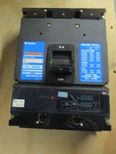 TERASAKI TEMBREAK XH630NE 630 AMP 3 POLE MCCB CIRCUIT BREAKER - Picture 1 of 5