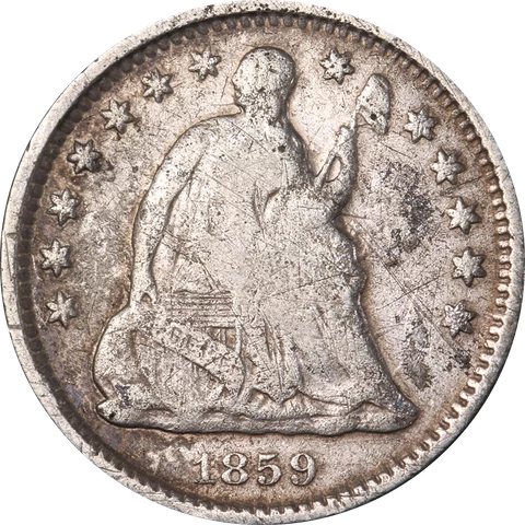 1859-O Seated Liberty Half Dime Great Deals From The Executive Coin Company Cover