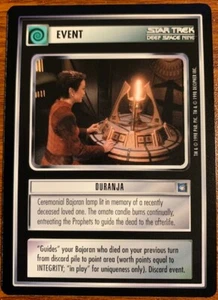 1998 Decipher Star Trek Deep Space Nine Event Duranja Free Shipping - Picture 1 of 2