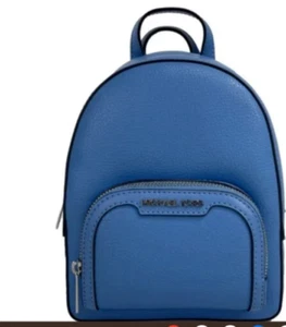 Michael Kors Jaycee Mini XS Pebbled Leather Zip Pocket Backpack Bag NWT - Picture 1 of 3