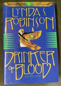 Drinker of Blood by Lynda S. Robinson (1998, Hardcover) First Edition - Picture 1 of 6