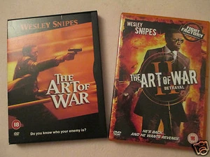 THE ART OF WAR I & II - x 2 DVDs - NEW - WESLEY SNIPES/ DONALD SUTHERLAND - Picture 1 of 5