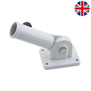 Flag Holders Base Wall Mount Bracket Adjustable House Aluminum Alloy Pole - Picture 1 of 8
