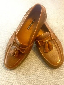 FLORSHEIM Tassel~Slip On Leather Loafers Shoes Men Size 11M Excellent Condition - Picture 1 of 5