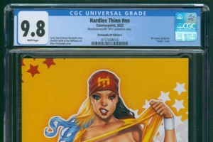 Hardlee Thinn CGC 9.8 NM/MT Chatzoudis Hulk Hogan Hardleemania AP2 Arist Proof C - Picture 1 of 2