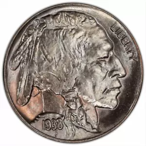 1938-D 5C PCGS MS 67+ CAC - Picture 1 of 2