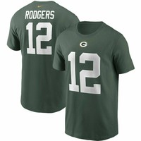 Aaron Rodgers "Arod" #12 Green Bay T-shirt Packers Quarterback Long Sleeve Tee Aaron Rodgers "Arod" #12 Green Bay T-shirt Packers Quarterback Long Sleeve Tee