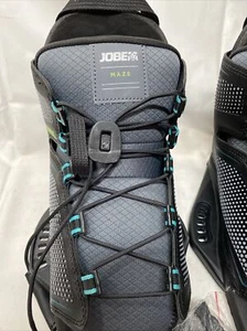 Jobe Wakeboard Bindings Maze Size: womens 11 and 7 mens WITHOUT SCREWS - Picture 1 of 4