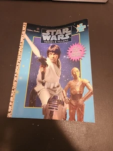 Star Wars Heroes & Villains Malbuch 1997 Vintage - Bild 1 von 4
