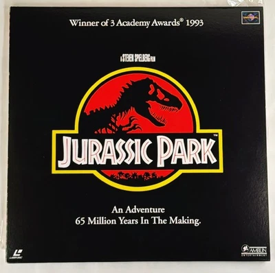 Jurassic Park Laserdisc 1993 THX NTSC Steven Spielberg Subtitle Japanese LD - Image 1 of 4