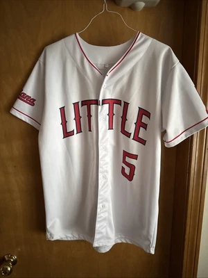 CAMISETA DE BÉISBOL LITTLE #5 INDIANA PARA HOMBRE #17 BETA ZETA ⚾️ L (B74) Foto 1 de 4