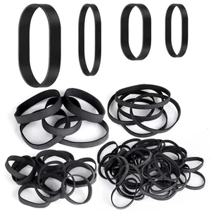 62 Pcs Tactical Rubber Bands Heavy Duty Rubber Bands Black Elastic Wide Thick - Picture 1 of 6