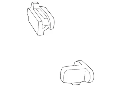 Genuine Hyundai 2011-2013 Elantra Elantra Coupe Vent Grille 97420-3Y000-YDA - Imagem 1 de 2