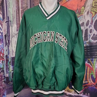 Chaqueta cortavientos Michigan State Spartans Starter talla XXLarge (C26) Foto 1 de 4