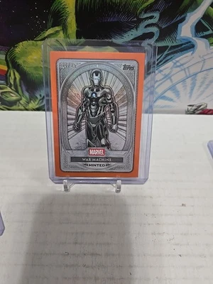 2025 Marvel Topps Minted  War Machine  Silver  24/25  Orange #53 - Image 1 of 3