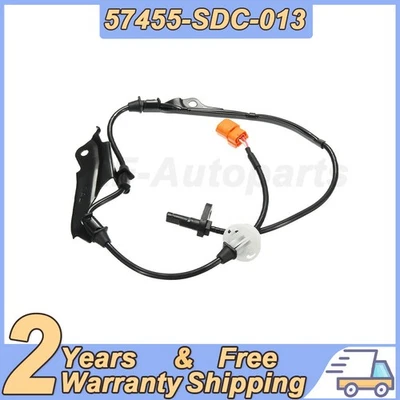 For 2003-2008 Accord TSX Front Left ABS System Wheel Speed Sensor 57455-SDC-013 - Image 1 of 4