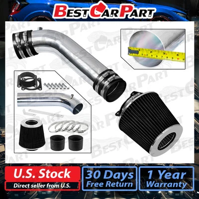 BCP NEGRO 2003 2004 2005 2006 para 350Z G35 FX35 3,5 L V6 admisión RAM corta + filtro Foto 1 de 4