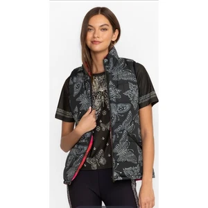 Johnny Was Braemar Reversible Puffer Vest L - Picture 1 of 6