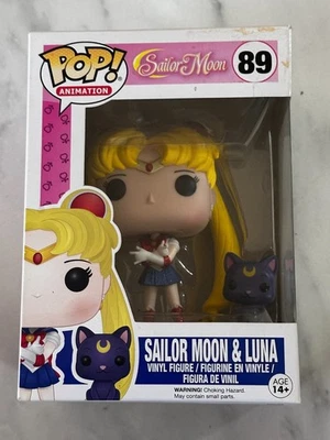 Sailor Moon - #89 Sailor Moon and Luna (Glitter) Funko Pop! - Image 1 of 4