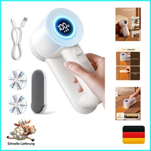 Fusselentferner, Fusselrasierer Elektrisch und Fusselbürste 2 in 1 mit 3 Gesc... - Bild 1 von 11