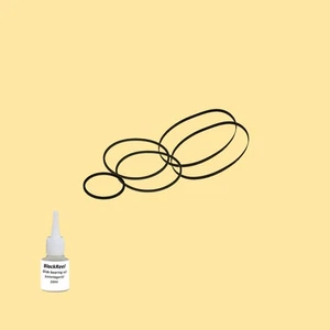 Riemen Öl = Kit 5 für Kenwood A-B 3 L Compact System - Picture 1 of 5