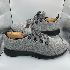 Allbirds Schuhe Damen Größe 8 US / EU 38 Wool Runner Merino Sneaker grau/schwarz - Bild 1 von 11