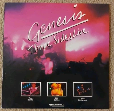 Genesis Three Sides Live 1991 BMG Video Laser Disc VG+/VG+ Phil Collins Rock  - Image 1 of 4