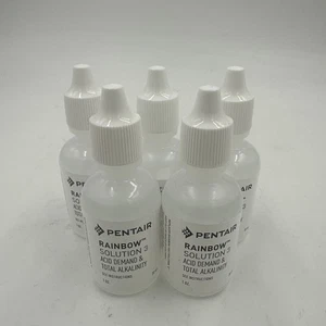 5x Pentair R161185 No.3 Acid Demand Acid Demand Total Alkalinity Solution, 1 Oz - Picture 1 of 5