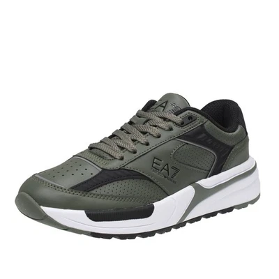 Ea7 Emporio Armani Carter Training Casual - Sneaker erhöhte Sohle grün - Gr.