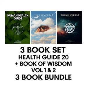 3 Book Bundle – Health Guide 20 + Book of Wisdom Vol 1 & 2 by Harry B. Joseph - Bild 1 von 12