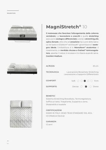 Materasso Magnistretch 10 cm 180x200 MAGNIFLEX - Imagen 1 de 5