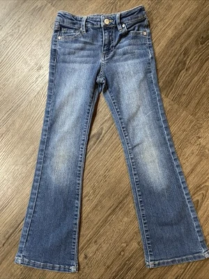 Jeans Jumping Beans niñas 6x azules piernas acampanadas Foto 1 de 4