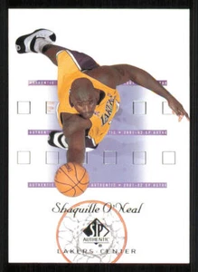 2001-02 SP Authentic #39 Shaquille O'Neal - Picture 1 of 2