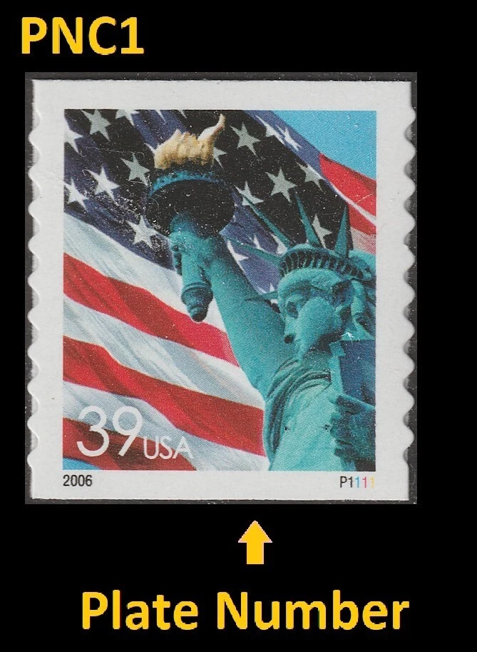 US 3981 Flag & Statue of Liberty 39c PNC1 APU P1111 MNH 2006 - Image 1 of 1