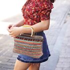 Fashionable Large Straw Woven Handbag