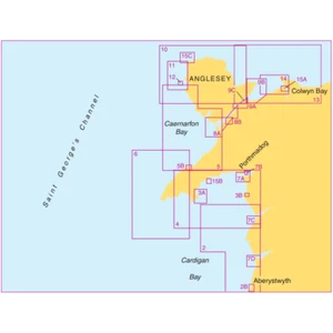 Admiralty Small Craft Charts 5609: North West Wales - FULL SET - Picture 1 of 16