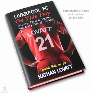Libro Liverpool, personalizado. Historia y hechos. Regalo de cumpleaños para aficionados al fútbol LFC - Imagen 1 de 4