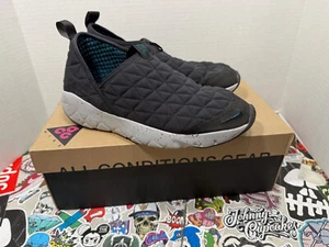 Nike ACG Moc 3.0 Black Turquoise Moccasins Men's Shoes Size 11 CI9367-001 - Picture 1 of 6